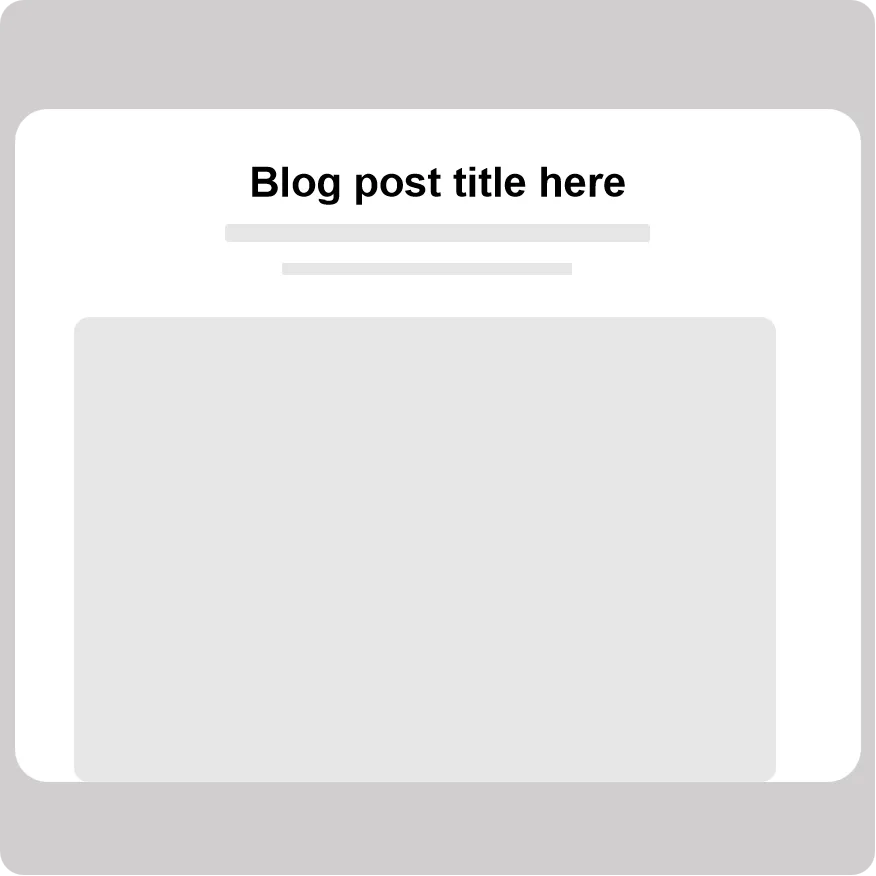 elementor博客单页模版