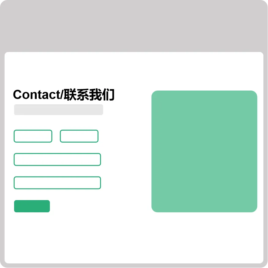 elementor联系表单模版